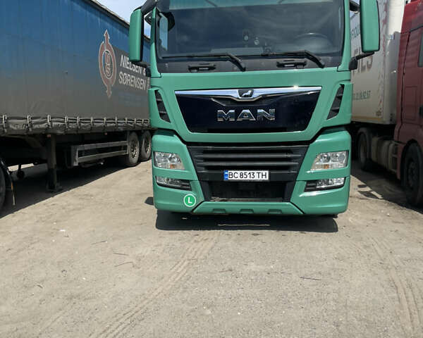 Зеленый МАН ТГКС, объемом двигателя 12.42 л и пробегом 797 тыс. км за 24500 $, фото 1 на Automoto.ua