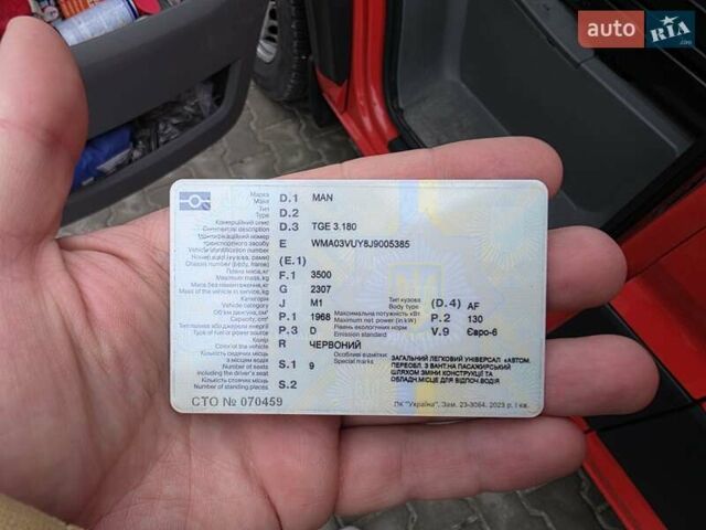 Красный МАН TGE, объемом двигателя 2 л и пробегом 355 тыс. км за 21999 $, фото 38 на Automoto.ua