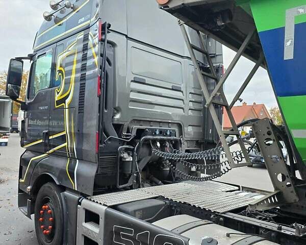 Серый МАН TGX 18.510, объемом двигателя 12.4 л и пробегом 645 тыс. км за 39623 $, фото 3 на Automoto.ua