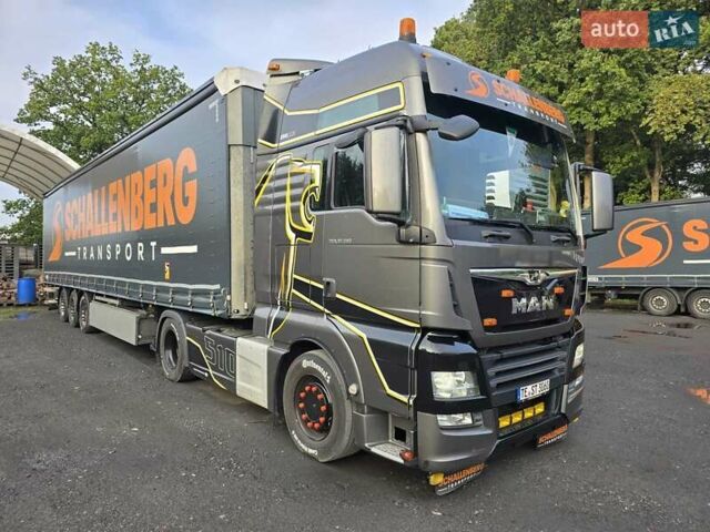 Серый МАН TGX 18.510, объемом двигателя 12.4 л и пробегом 645 тыс. км за 39623 $, фото 2 на Automoto.ua