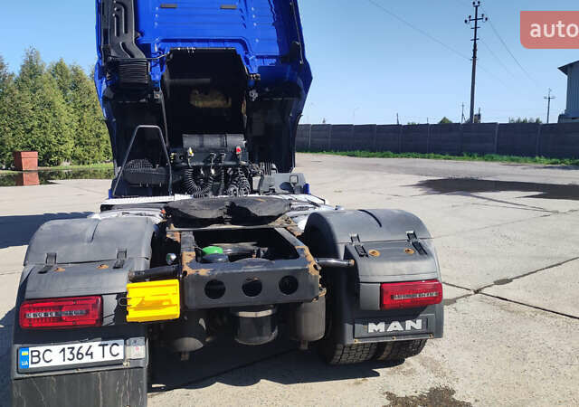 Синий МАН TGX 18.560, объемом двигателя 15.26 л и пробегом 480 тыс. км за 25000 $, фото 16 на Automoto.ua