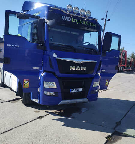 Синий МАН TGX 18.560, объемом двигателя 15.26 л и пробегом 480 тыс. км за 25000 $, фото 10 на Automoto.ua
