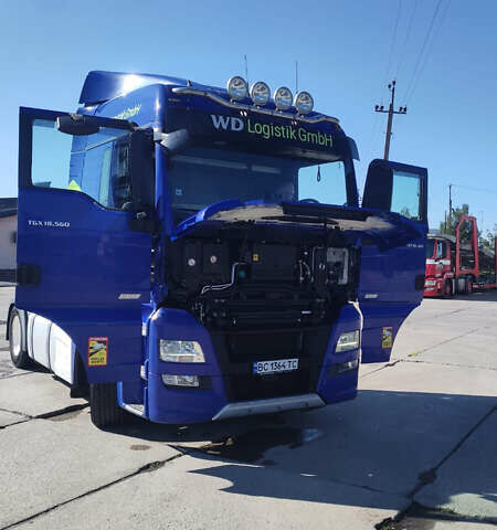 Синий МАН TGX 18.560, объемом двигателя 15.26 л и пробегом 480 тыс. км за 25000 $, фото 11 на Automoto.ua