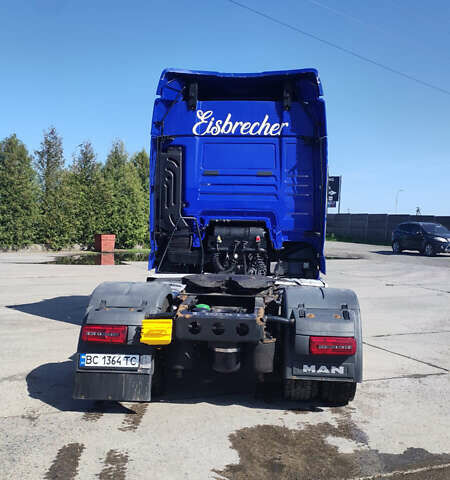 Синий МАН TGX 18.560, объемом двигателя 15.26 л и пробегом 480 тыс. км за 25000 $, фото 6 на Automoto.ua