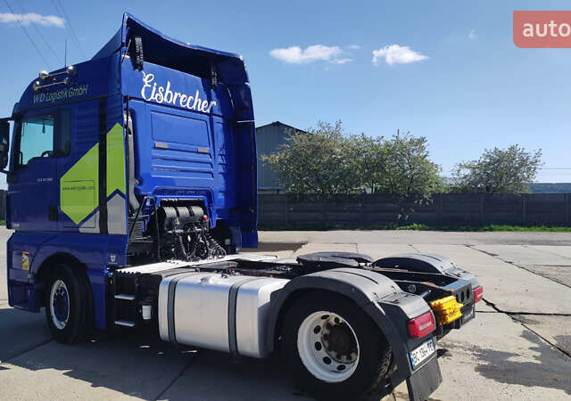 Синий МАН TGX 18.560, объемом двигателя 15.26 л и пробегом 480 тыс. км за 25000 $, фото 5 на Automoto.ua