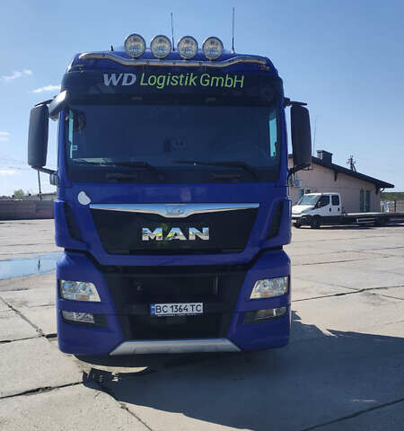 Синий МАН TGX 18.560, объемом двигателя 15.26 л и пробегом 480 тыс. км за 25000 $, фото 3 на Automoto.ua