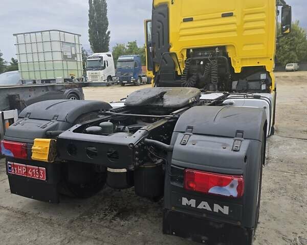 Желтый МАН TGX 18.460, объемом двигателя 0 л и пробегом 504 тыс. км за 25393 $, фото 26 на Automoto.ua