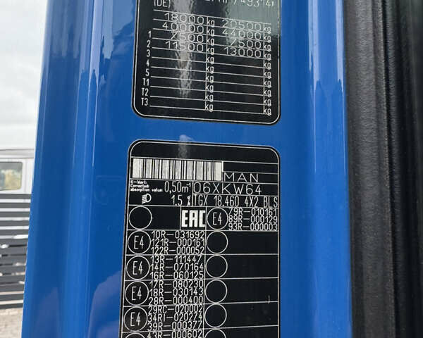 Синий МАН TGX 18.460, объемом двигателя 0 л и пробегом 790 тыс. км за 26055 $, фото 23 на Automoto.ua