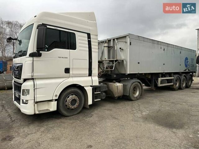 Белый МАН TGX 18.480, объемом двигателя 10.5 л и пробегом 801 тыс. км за 45500 $, фото 6 на Automoto.ua