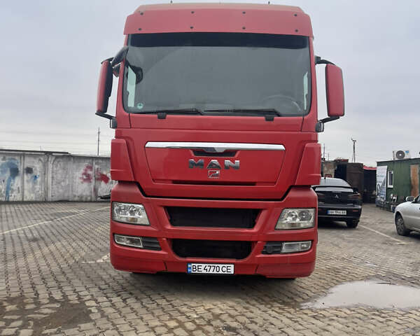 Красный МАН TGX 18.480, объемом двигателя 12.42 л и пробегом 1 тыс. км за 16000 $, фото 3 на Automoto.ua