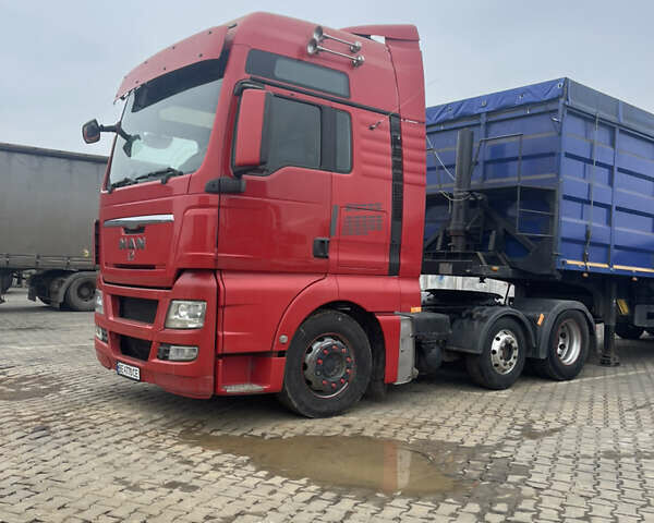Красный МАН TGX 18.480, объемом двигателя 12.42 л и пробегом 1 тыс. км за 16000 $, фото 1 на Automoto.ua