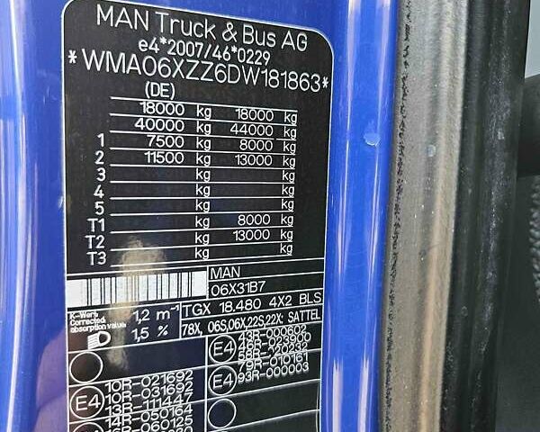 МАН TGX 18.480, объемом двигателя 0 л и пробегом 990 тыс. км за 23695 $, фото 27 на Automoto.ua