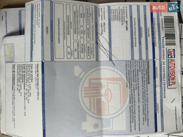 МАН TGX 18.480, объемом двигателя 12.82 л и пробегом 718 тыс. км за 26500 $, фото 31 на Automoto.ua