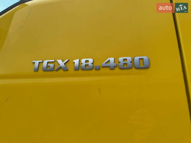 Желтый МАН TGX 18.480, объемом двигателя 0 л и пробегом 789 тыс. км за 20196 $, фото 11 на Automoto.ua