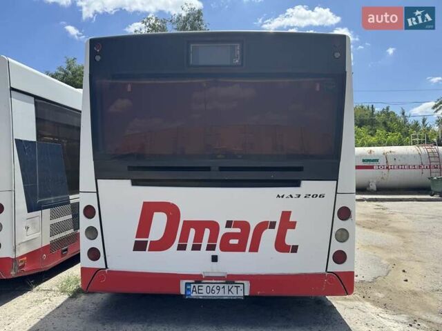 Белый МАЗ 206, объемом двигателя 4.8 л и пробегом 257 тыс. км за 45900 $, фото 9 на Automoto.ua