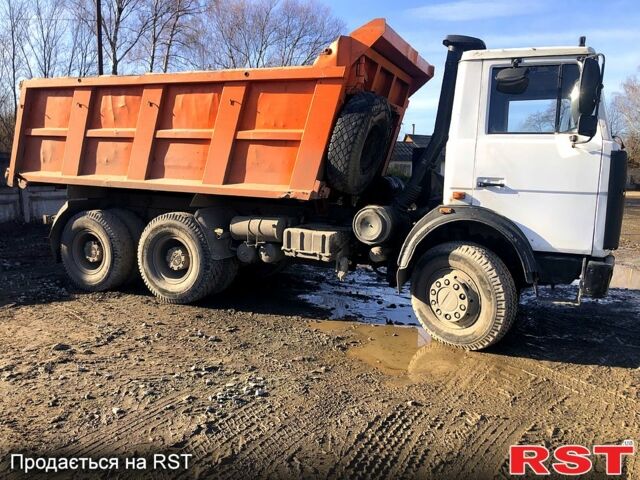 Белый МАЗ 5516, объемом двигателя 14.9 л и пробегом 200 тыс. км за 16500 $, фото 3 на Automoto.ua