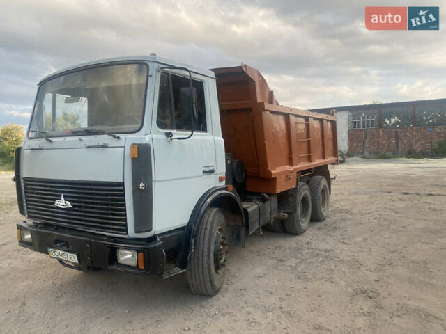 Серый МАЗ 5516, объемом двигателя 14.86 л и пробегом 450 тыс. км за 9300 $, фото 2 на Automoto.ua