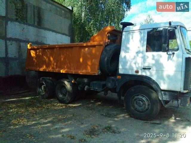 Белый МАЗ 551605, объемом двигателя 14.86 л и пробегом 145 тыс. км за 15500 $, фото 1 на Automoto.ua