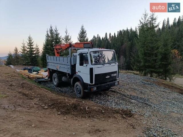 Белый МАЗ 555102, объемом двигателя 11.15 л и пробегом 174 тыс. км за 20000 $, фото 1 на Automoto.ua