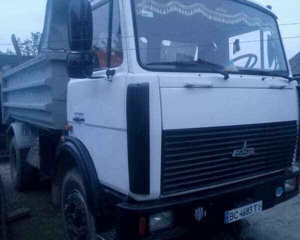 Белый МАЗ 555102, объемом двигателя 11.15 л и пробегом 350 тыс. км за 12800 $, фото 14 на Automoto.ua