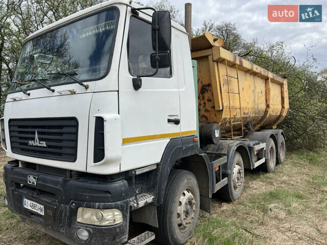 Белый МАЗ 6501B9, объемом двигателя 11 л и пробегом 380 тыс. км за 25750 $, фото 1 на Automoto.ua