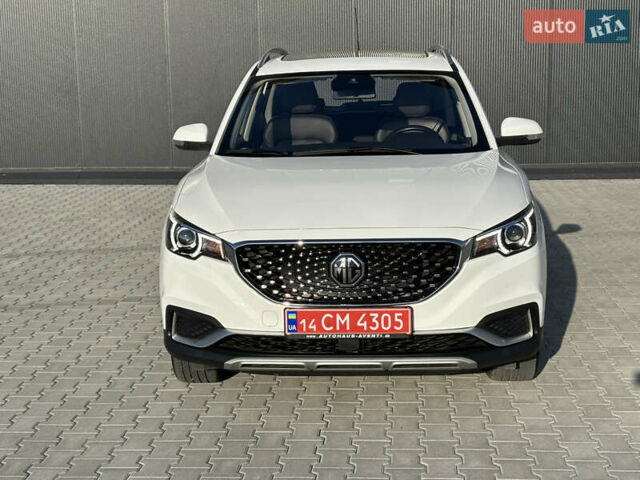 Белый МГ ZS EV, объемом двигателя 0 л и пробегом 52 тыс. км за 13650 $, фото 1 на Automoto.ua