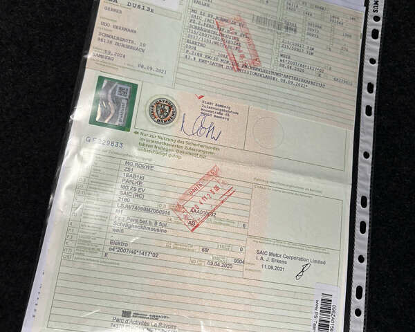 Белый МГ ZS EV, объемом двигателя 0 л и пробегом 52 тыс. км за 13650 $, фото 70 на Automoto.ua