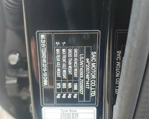 Черный МГ ZS EV, объемом двигателя 0 л и пробегом 134 тыс. км за 12900 $, фото 11 на Automoto.ua