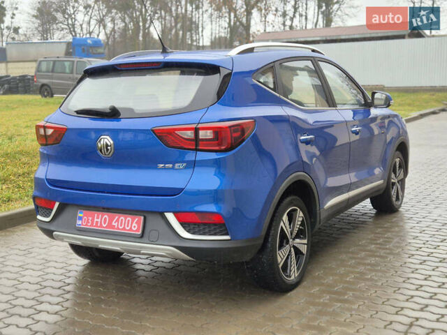 Синий МГ ZS EV, объемом двигателя 0 л и пробегом 127 тыс. км за 11900 $, фото 3 на Automoto.ua