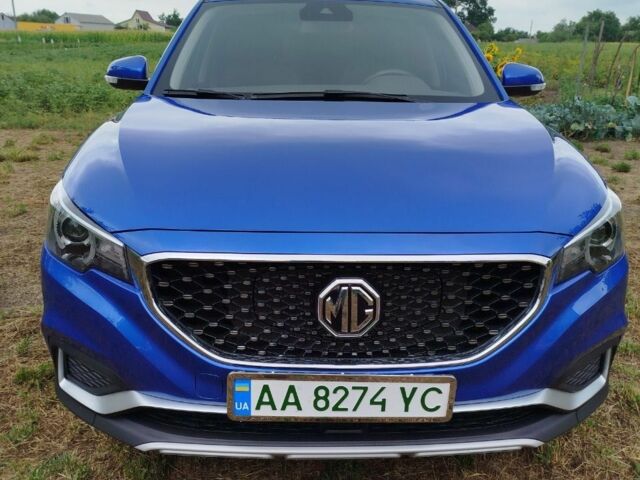 Синий МГ ZS EV, объемом двигателя 0 л и пробегом 24 тыс. км за 14000 $, фото 1 на Automoto.ua