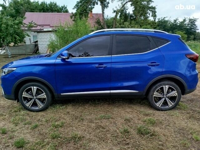 Синий МГ ZS EV, объемом двигателя 0 л и пробегом 24 тыс. км за 14000 $, фото 3 на Automoto.ua