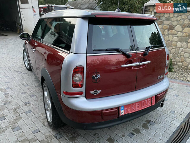 Красный Мини Клабмен, объемом двигателя 1.6 л и пробегом 230 тыс. км за 5600 $, фото 12 на Automoto.ua