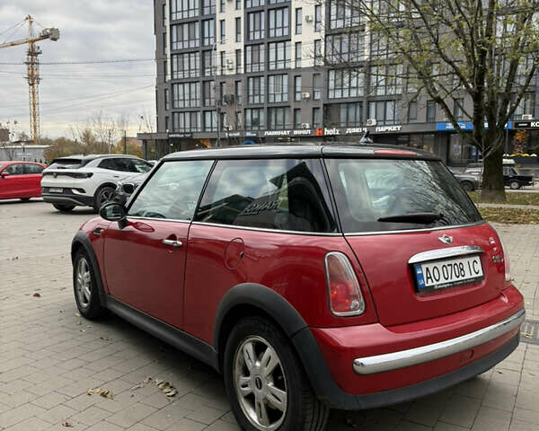 Червоний Міні Cooper, об'ємом двигуна 1.4 л та пробігом 321 тис. км за 5200 $, фото 6 на Automoto.ua
