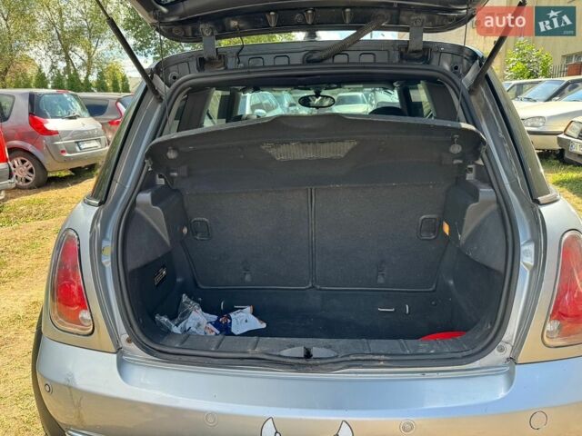 Сірий Міні Cooper, об'ємом двигуна 1.6 л та пробігом 228 тис. км за 4799 $, фото 27 на Automoto.ua