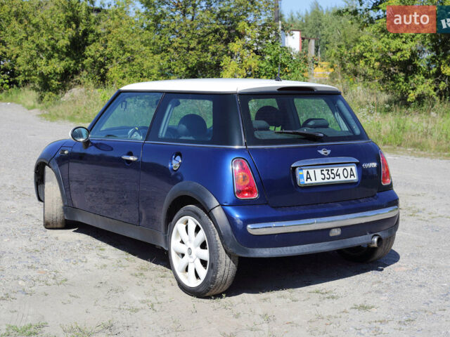 Синій Міні Cooper, об'ємом двигуна 1.6 л та пробігом 360 тис. км за 3777 $, фото 20 на Automoto.ua