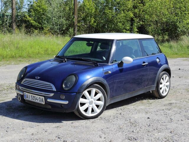 Синий Мини Купер, объемом двигателя 1.6 л и пробегом 356 тыс. км за 4200 $, фото 1 на Automoto.ua
