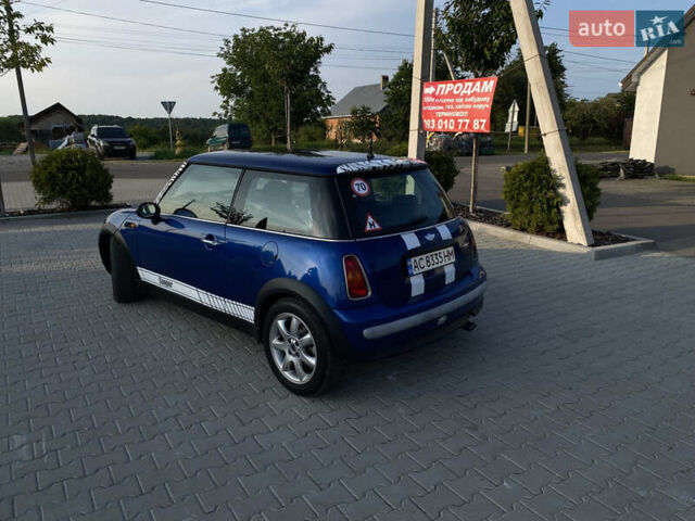Синий Мини Купер, объемом двигателя 1.6 л и пробегом 226 тыс. км за 3650 $, фото 14 на Automoto.ua