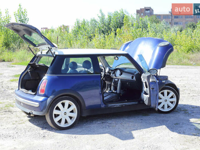Синій Міні Cooper, об'ємом двигуна 1.6 л та пробігом 360 тис. км за 4500 $, фото 13 на Automoto.ua