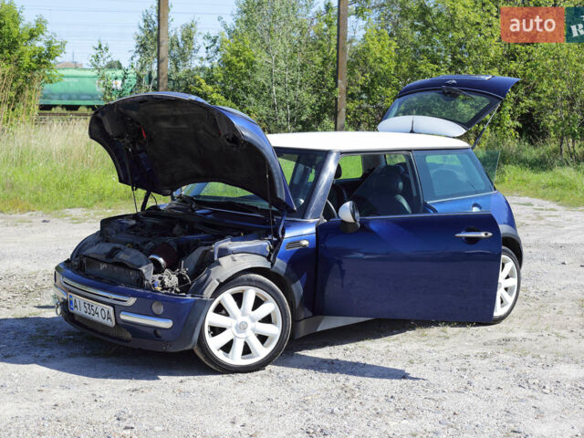 Синій Міні Cooper, об'ємом двигуна 1.6 л та пробігом 360 тис. км за 3777 $, фото 7 на Automoto.ua