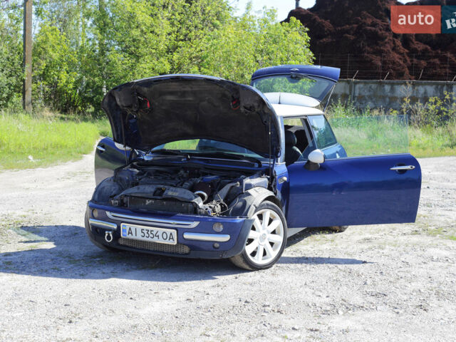 Синій Міні Cooper, об'ємом двигуна 1.6 л та пробігом 360 тис. км за 3777 $, фото 5 на Automoto.ua