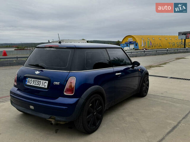 Синій Міні Cooper, об'ємом двигуна 1.6 л та пробігом 296 тис. км за 4500 $, фото 1 на Automoto.ua