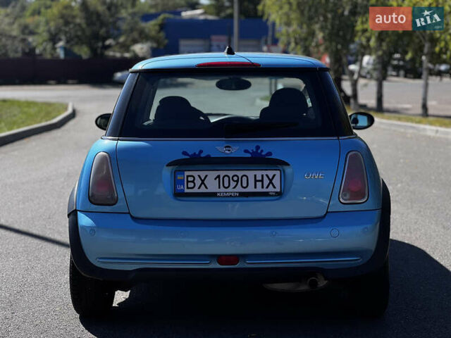 Синій Міні Cooper, об'ємом двигуна 1.6 л та пробігом 247 тис. км за 3999 $, фото 6 на Automoto.ua