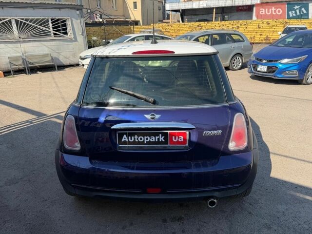 Синій Міні Cooper, об'ємом двигуна 1.6 л та пробігом 155 тис. км за 5990 $, фото 5 на Automoto.ua