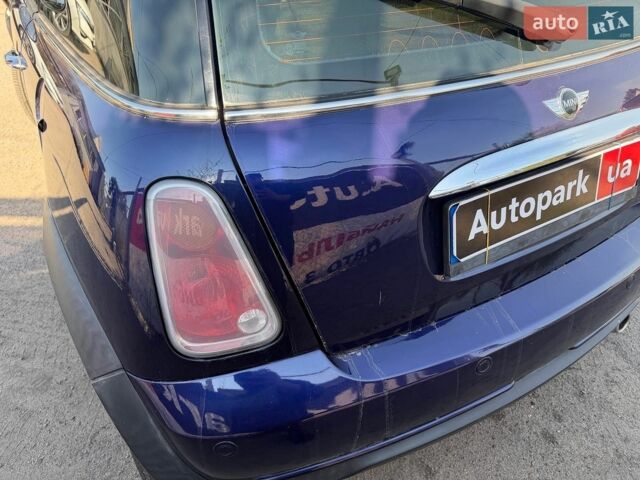 Синій Міні Cooper, об'ємом двигуна 1.6 л та пробігом 155 тис. км за 5990 $, фото 12 на Automoto.ua