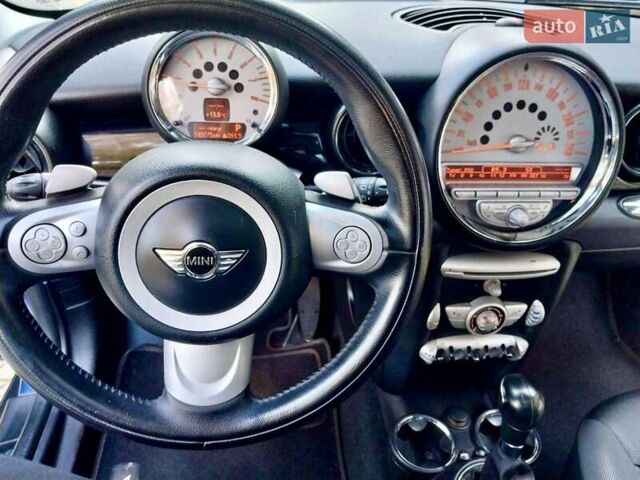 Синий Мини Купер, объемом двигателя 1.6 л и пробегом 109 тыс. км за 5999 $, фото 13 на Automoto.ua