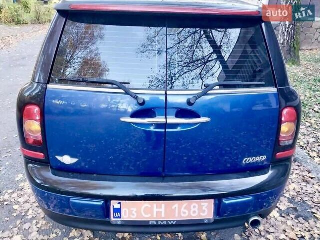 Синий Мини Купер, объемом двигателя 1.6 л и пробегом 109 тыс. км за 5999 $, фото 6 на Automoto.ua