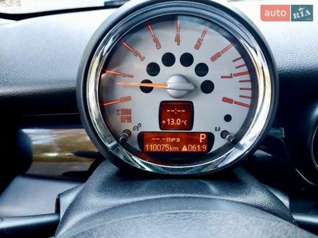 Синий Мини Купер, объемом двигателя 1.6 л и пробегом 109 тыс. км за 5999 $, фото 14 на Automoto.ua