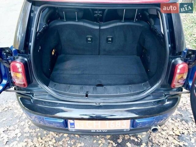 Синий Мини Купер, объемом двигателя 1.6 л и пробегом 109 тыс. км за 5999 $, фото 1 на Automoto.ua