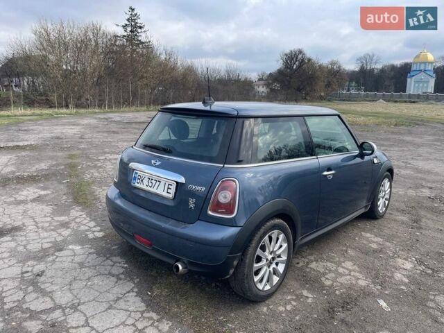 Синий Мини Купер, объемом двигателя 1.6 л и пробегом 237 тыс. км за 6300 $, фото 5 на Automoto.ua