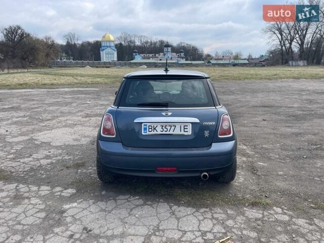 Синий Мини Купер, объемом двигателя 1.6 л и пробегом 237 тыс. км за 6300 $, фото 8 на Automoto.ua